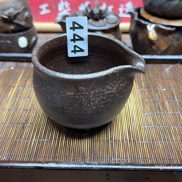 纯手工制作粗陶茶具