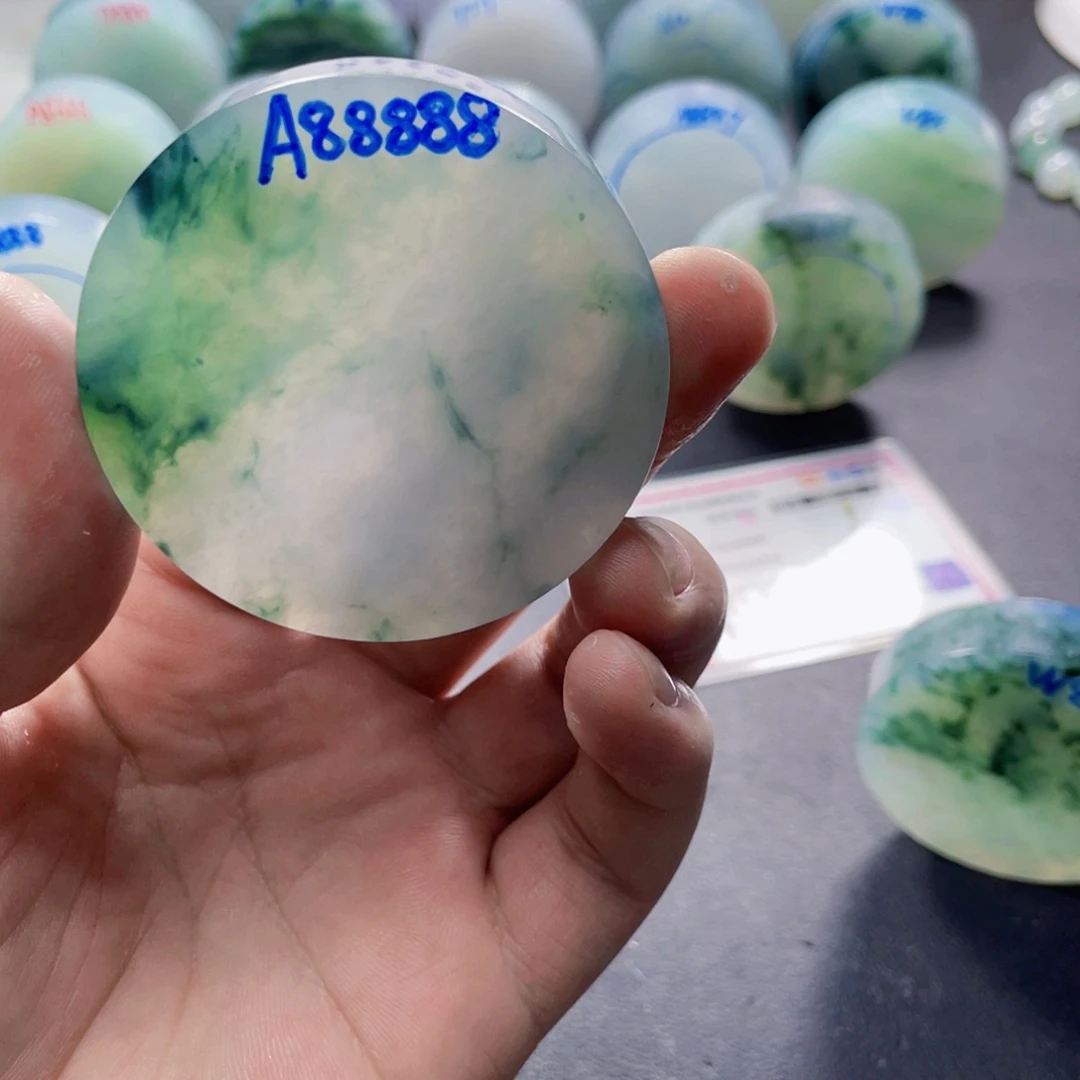 陌***人定制翡翠未镶嵌12