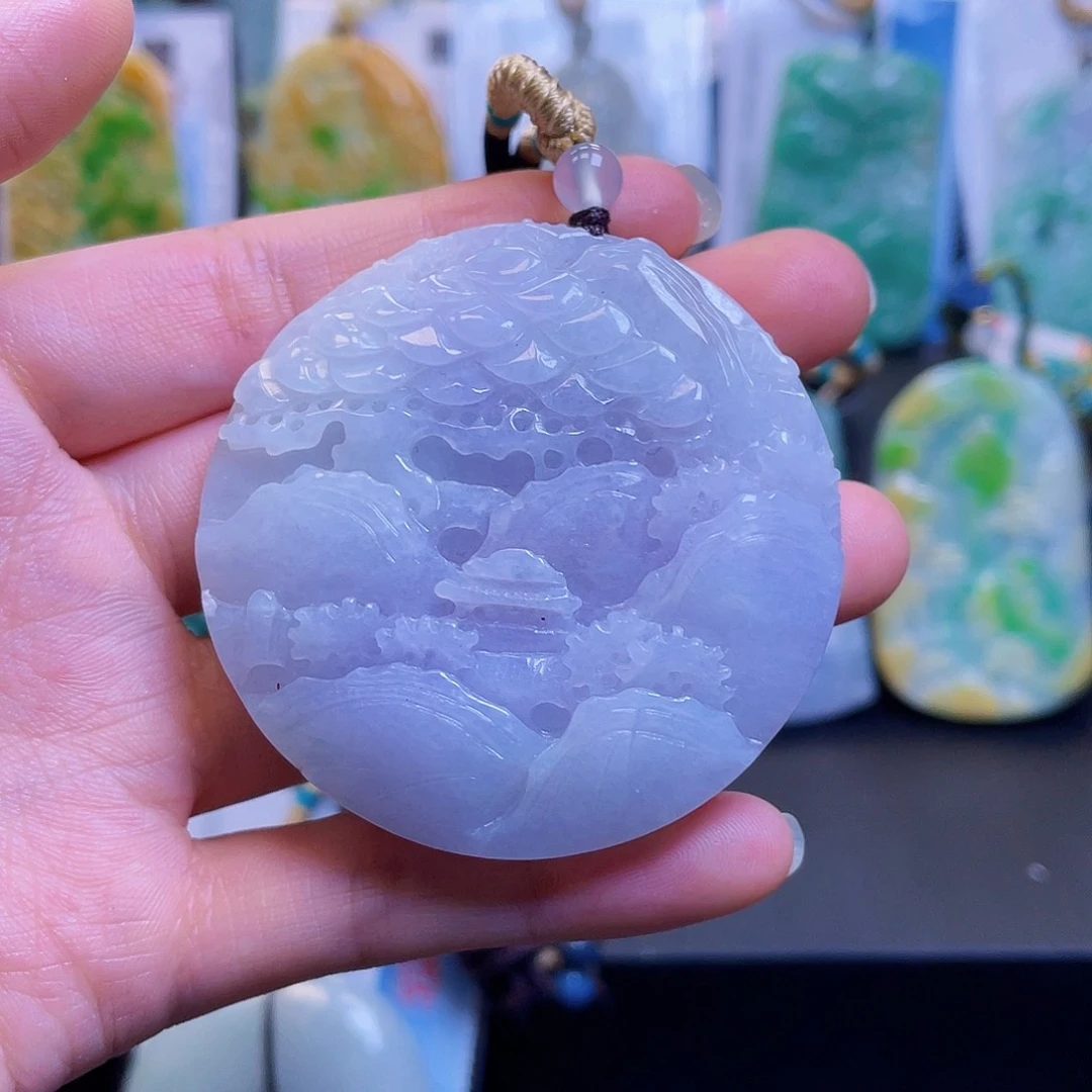 颈饰未镶嵌翡翠阿*.翡翠