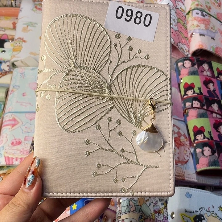 织绣A6活页不带纸0980