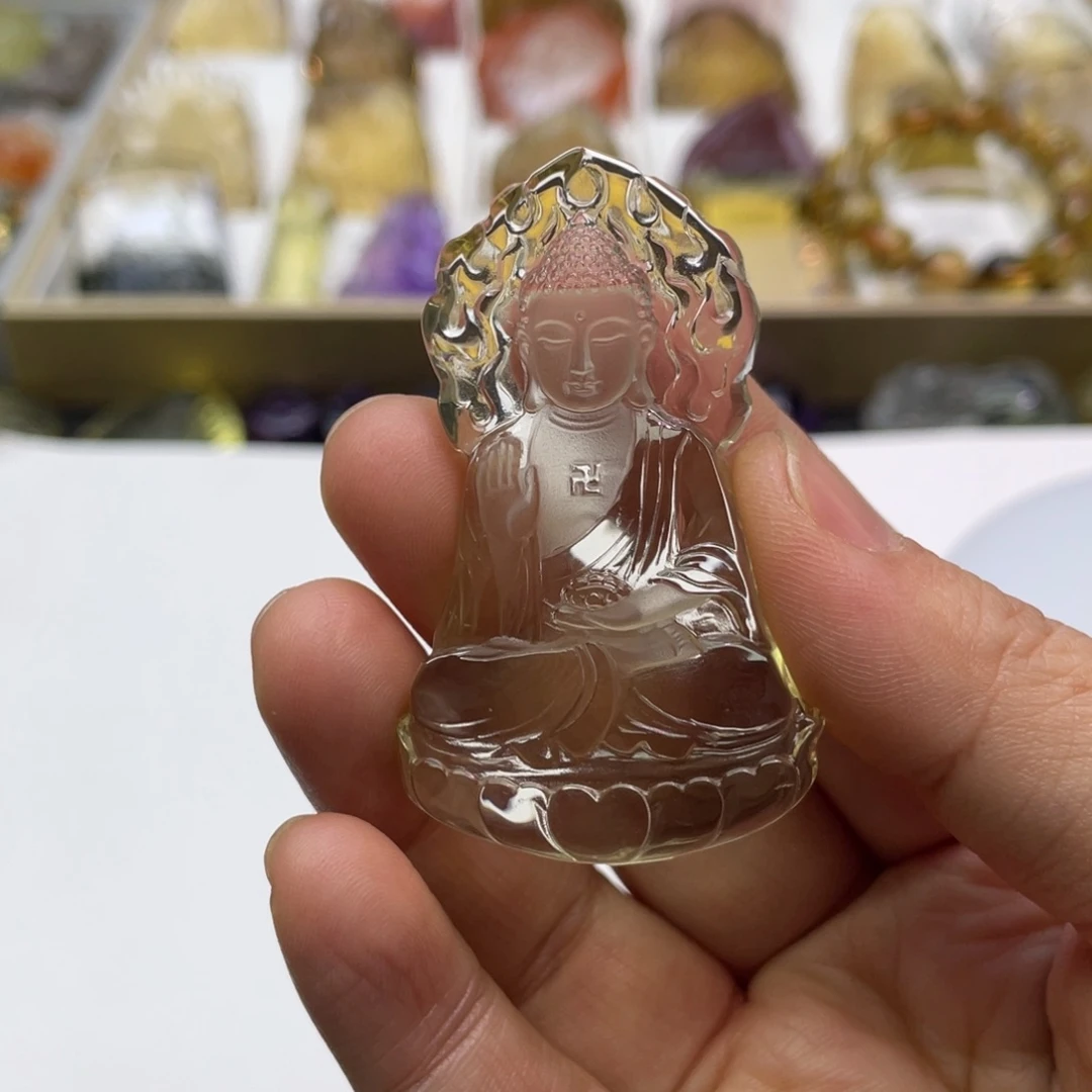 水晶颈饰未镶嵌A****?定制