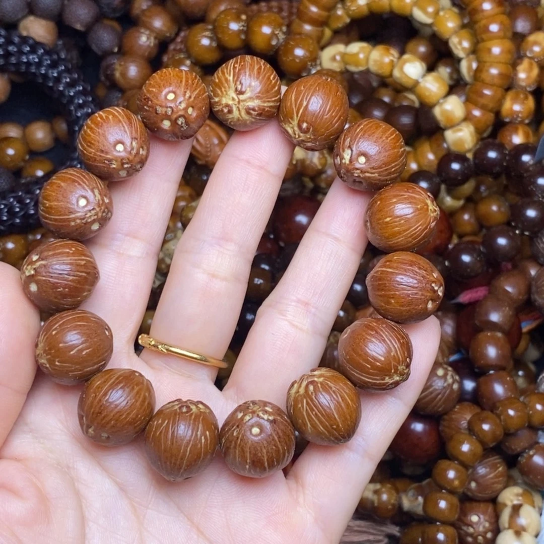 紫金鼠吊坠原皮正圆16尺寸