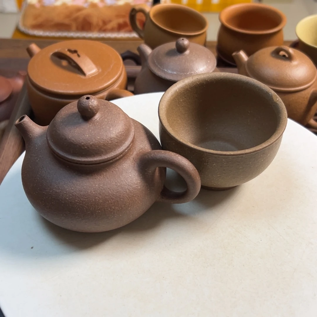 紫砂茶壶往****味五彩段泥容天160