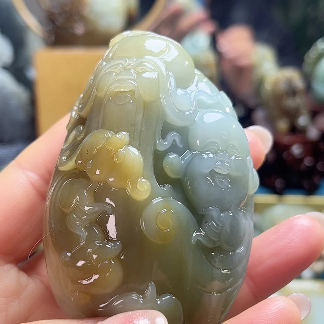 和田玉挂件未镶嵌