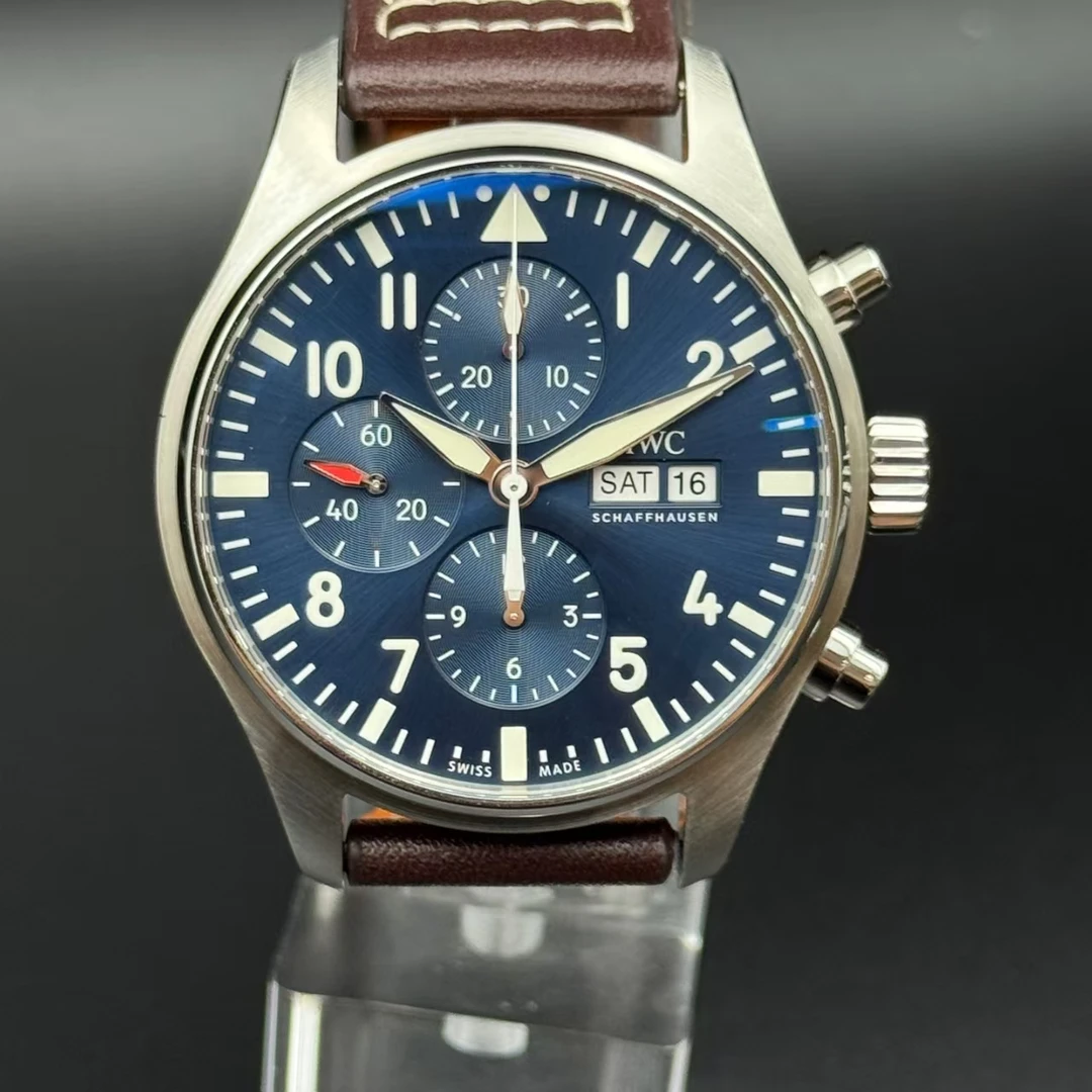 99新 IWC/万国 飞行员系列 23年全套 IW377714 自动上链 精钢