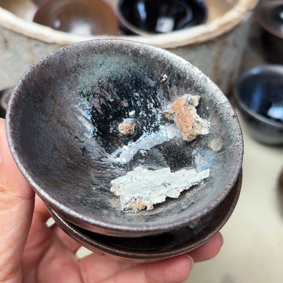 缘***）茶盏义兴龙窑建盏