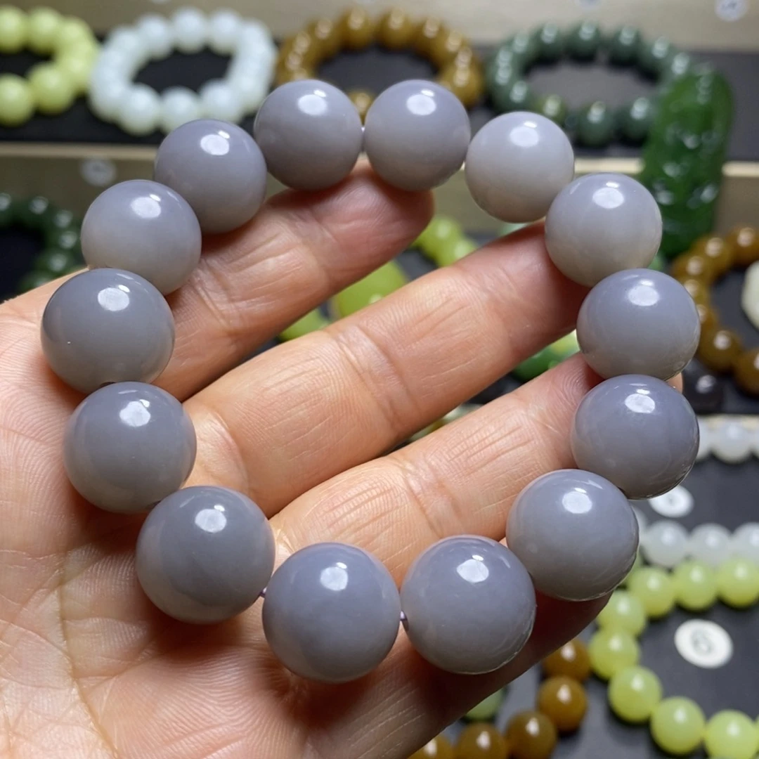 和田玉手串未镶嵌