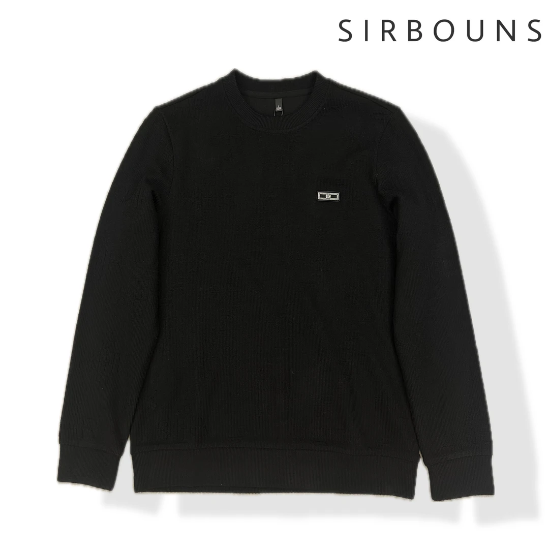 【树邦实体高货】秋冬男士轻奢高级绵羊毛混纺百搭针织休闲打底衫