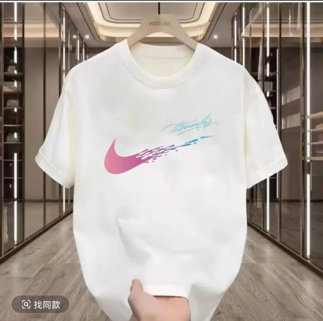 【一折粉丝福利】潮牌男女同款圆领百搭T恤