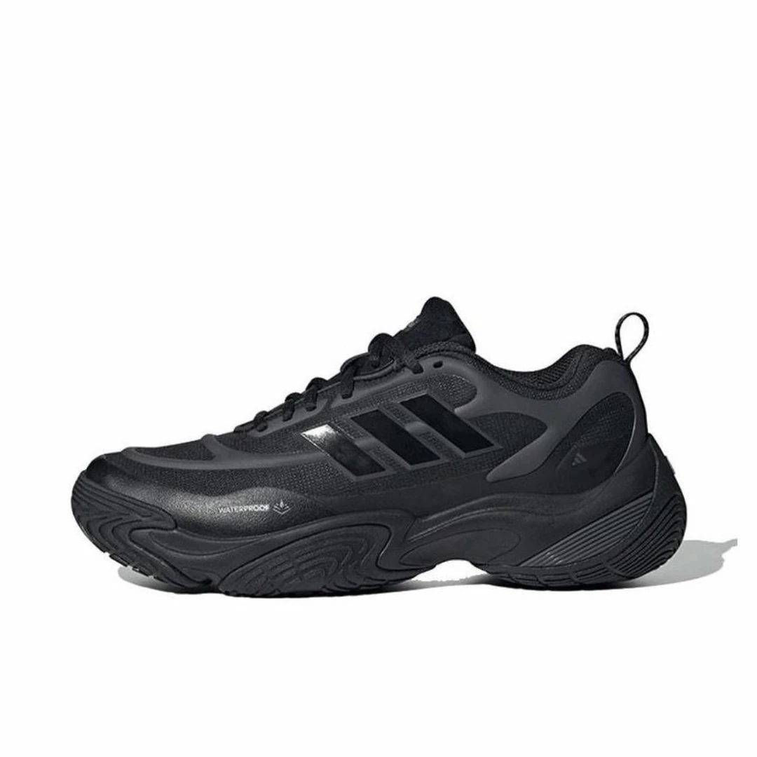 adidas/阿迪达斯男女同款黑色CLIMAPROOF AMPHY休闲跑步鞋JQ7573