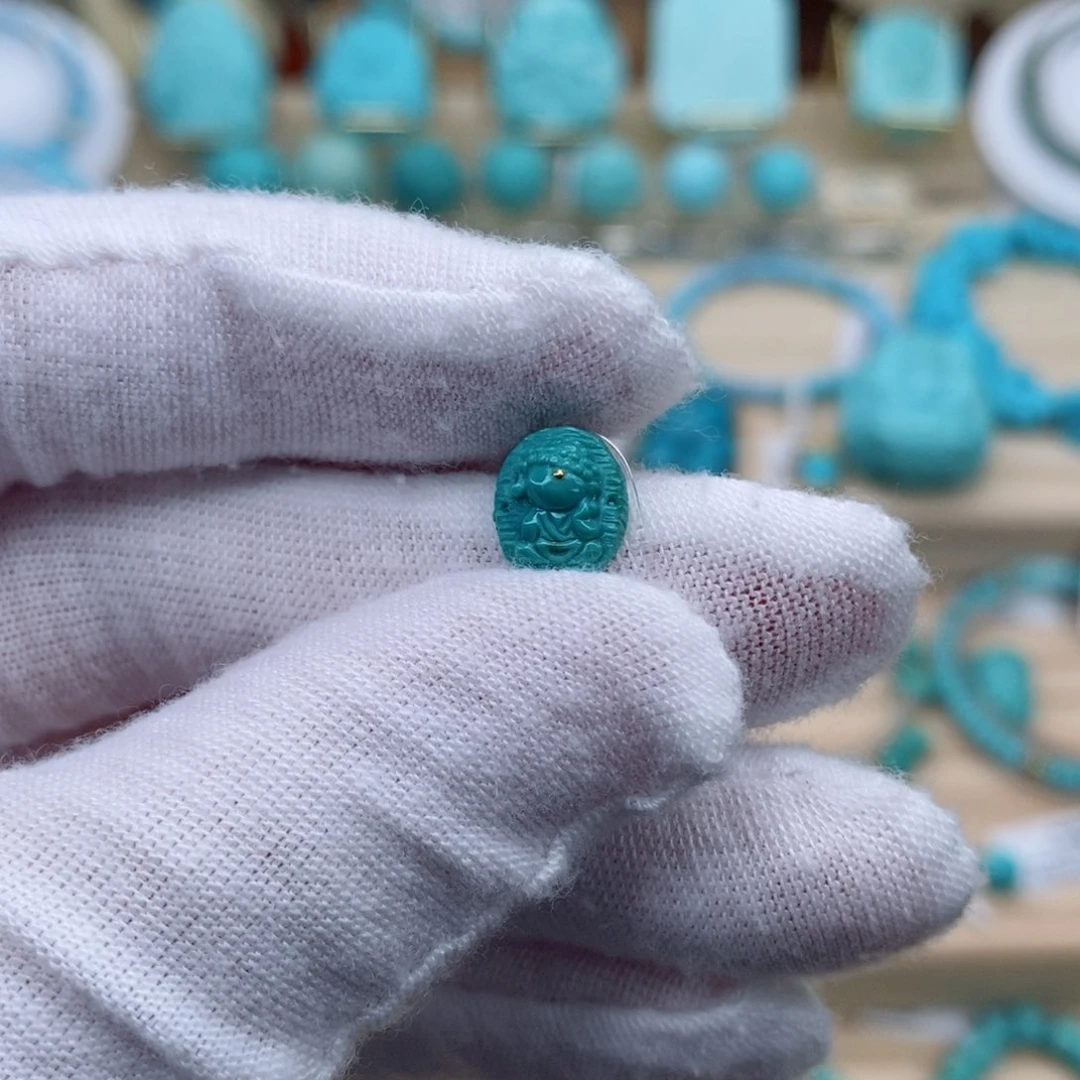 合金绿松石珠宝奇石