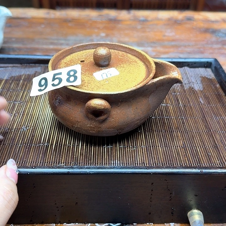 纯手工制作粗陶茶具