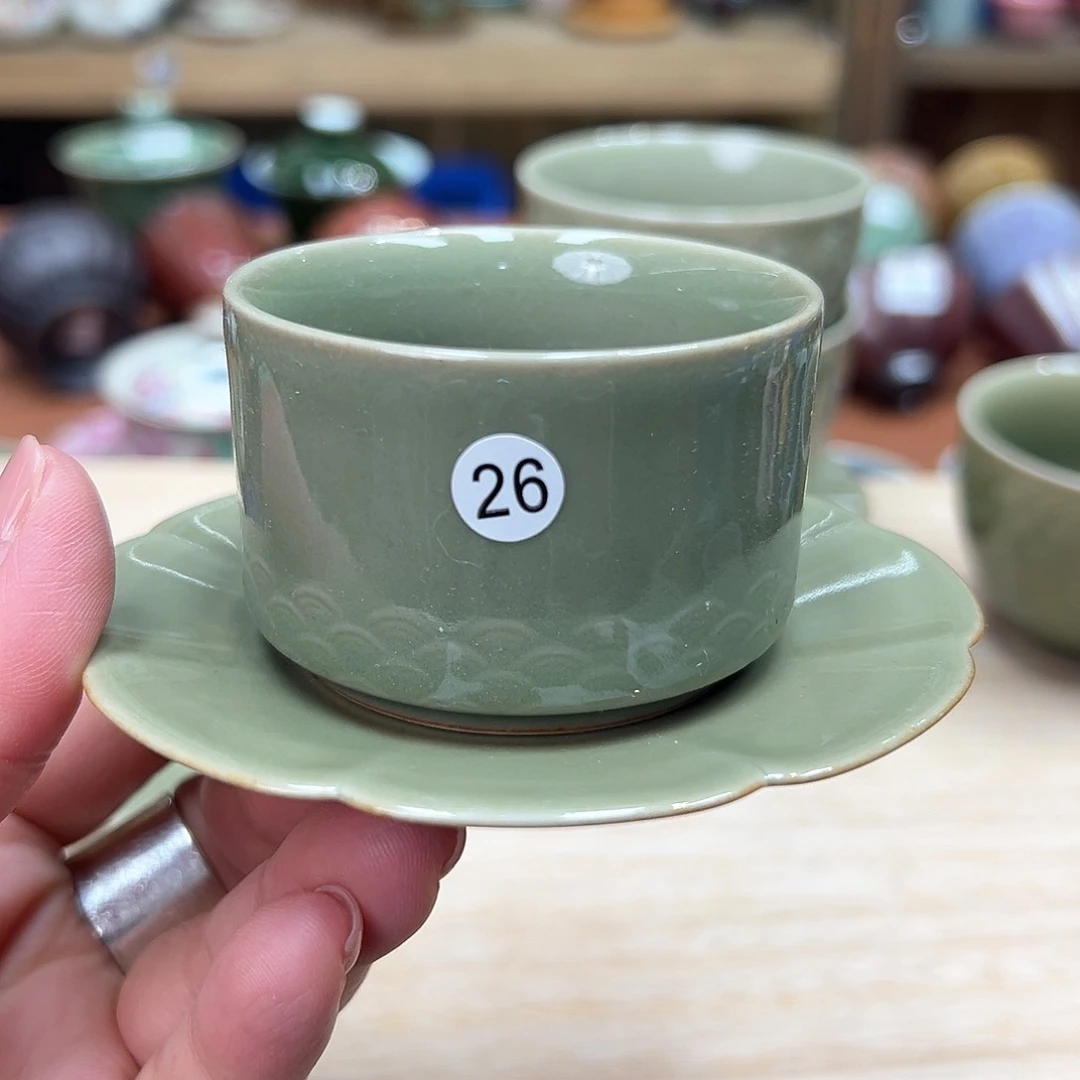 龙泉敬悦青瓷品茗杯