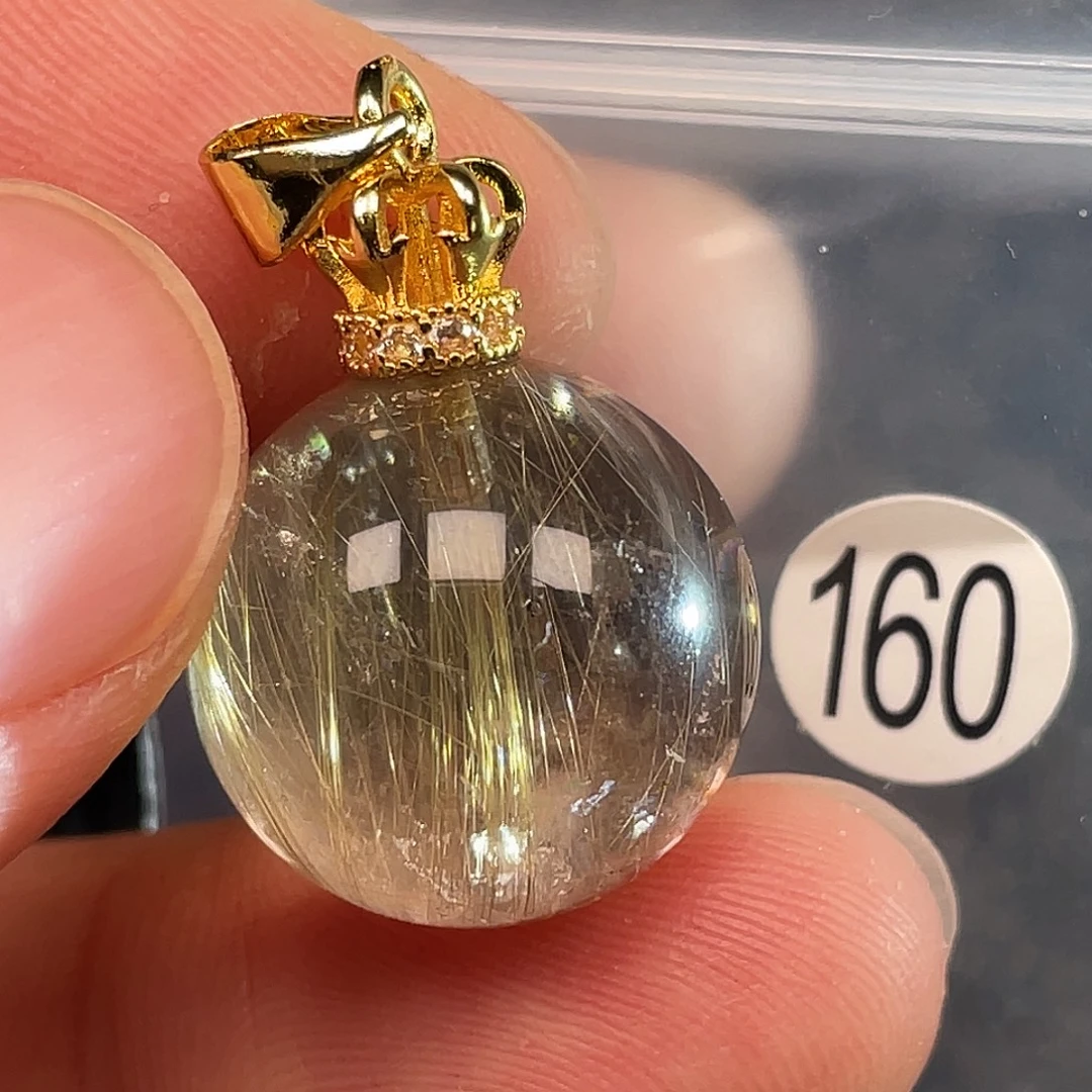 水晶吊坠(不含链)未镶嵌