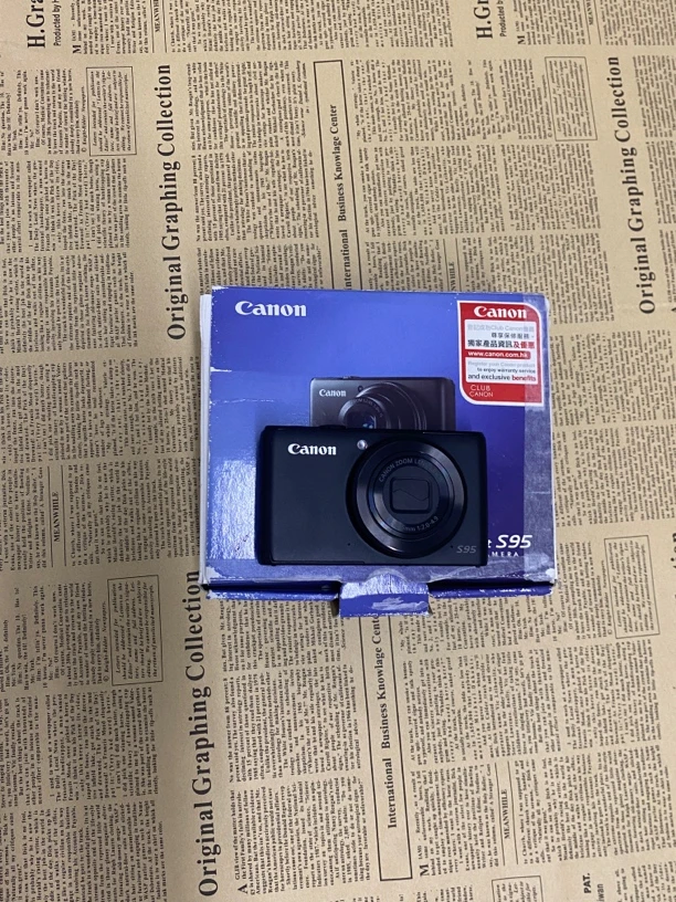 95新 Canon/佳能 S95 1000w像素3.8x变焦氛围感ccd机皇专业卡片机