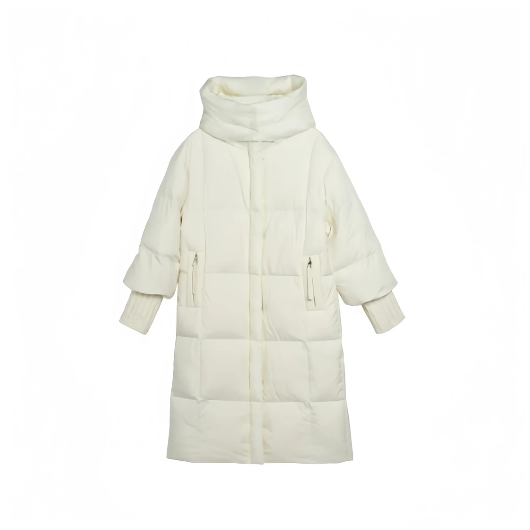 CSACRO新款冬季女装长款防风保暖羽绒服连帽-99W632