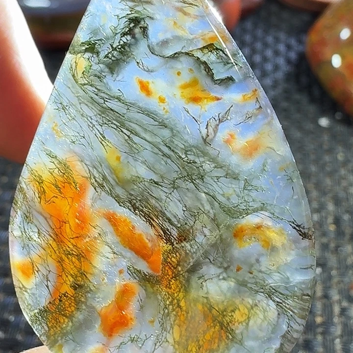 @***军玛瑙/玉髓未镶嵌颈饰