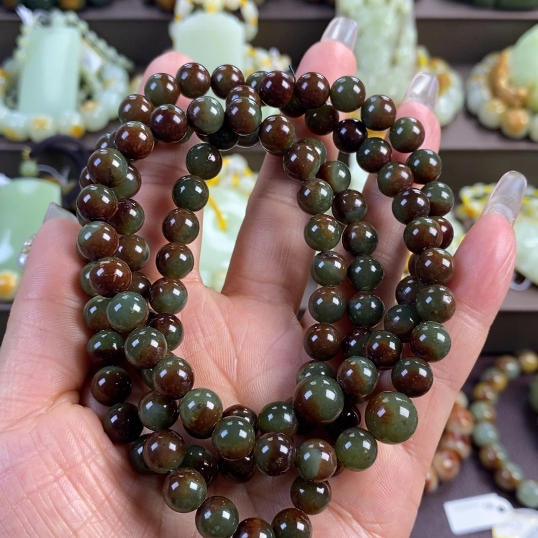 透闪石质玉未镶嵌手链