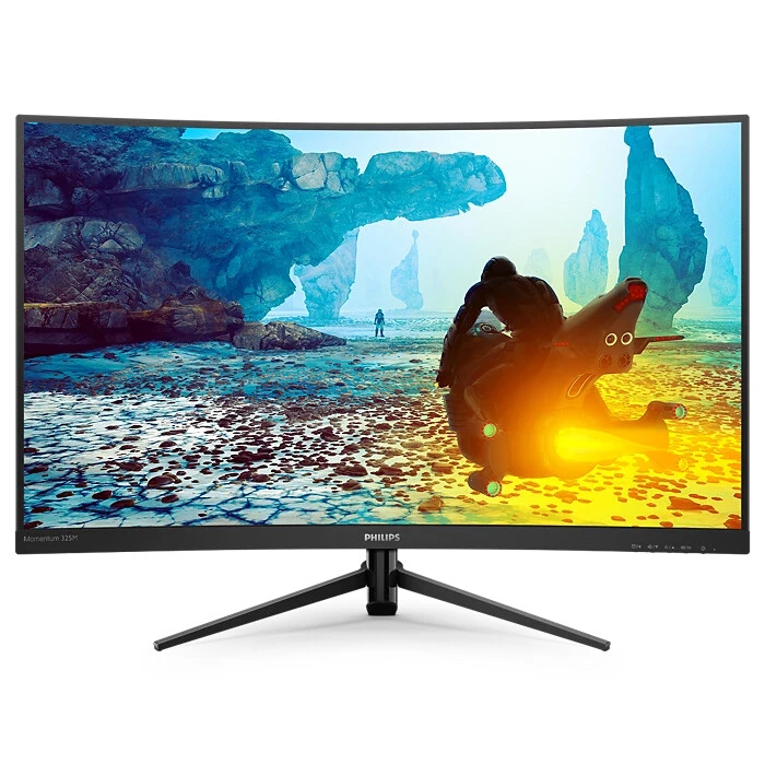 9新 Philips/飞利浦 32寸2K144Hz曲面HDMI*2+DP+AUDIO接口