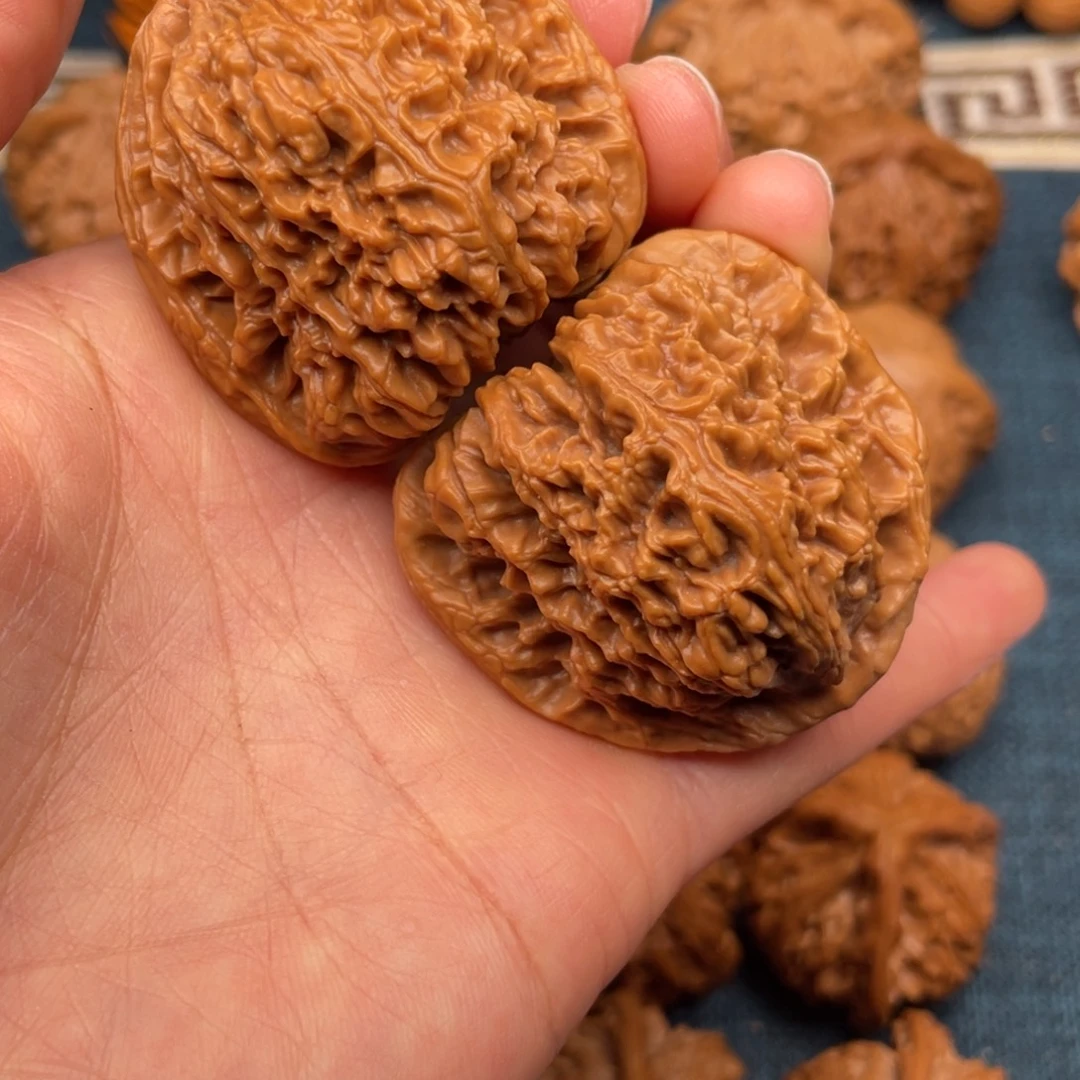 心***号文玩核桃把件44全品南疆