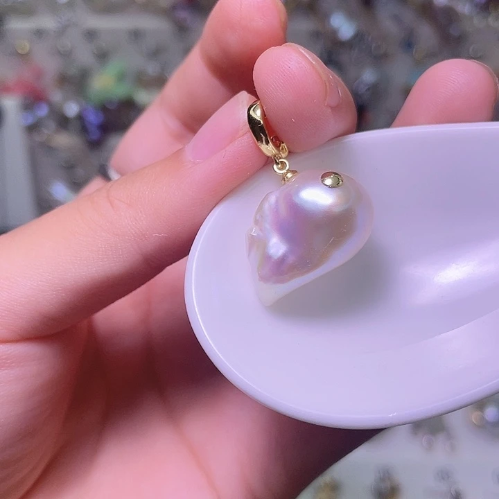 颈饰合金淡水珍珠55