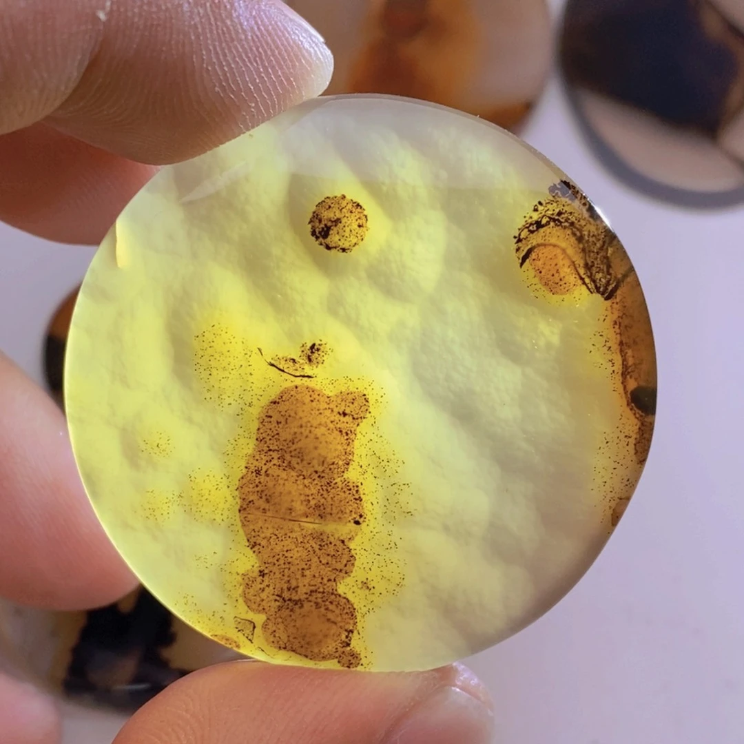 玛瑙/玉髓吊坠(不含链)未镶嵌3****器微瑕