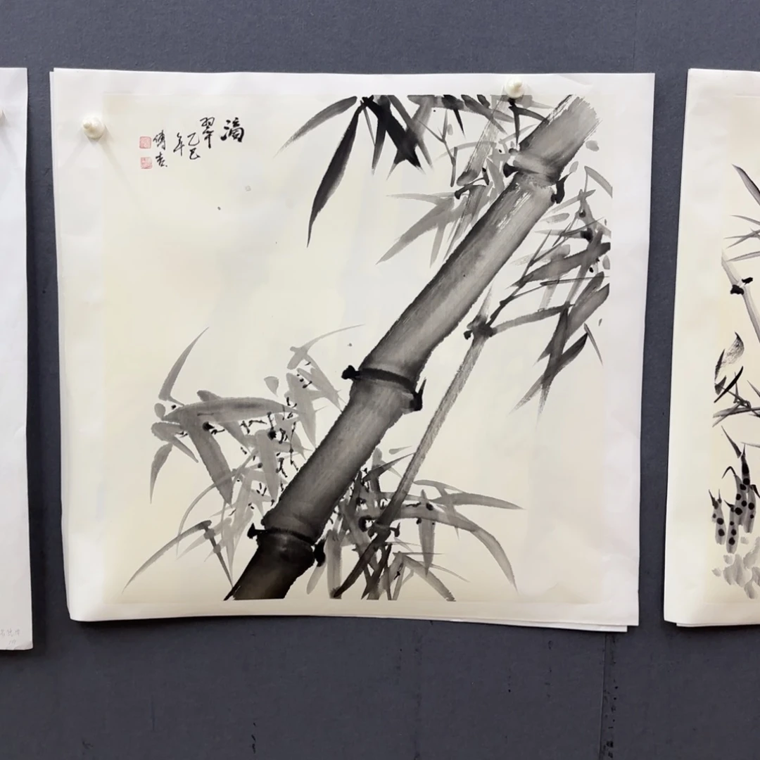 艺***室国画卡纸的制作方法