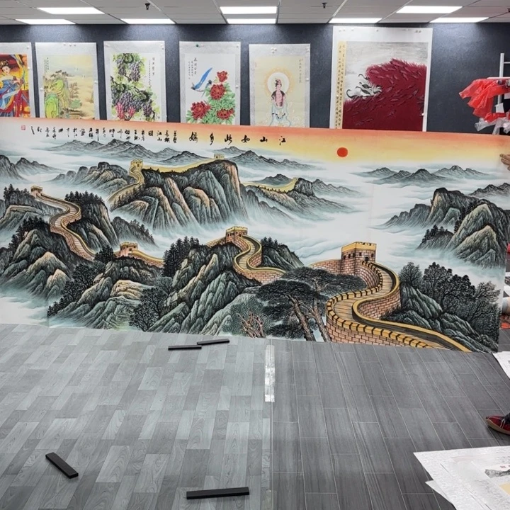 字画等多种形式的艺术作品