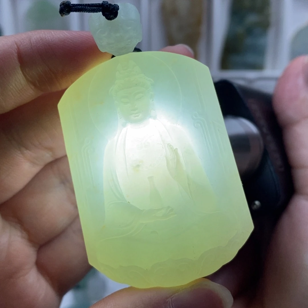 未镶嵌定制翡翠观音