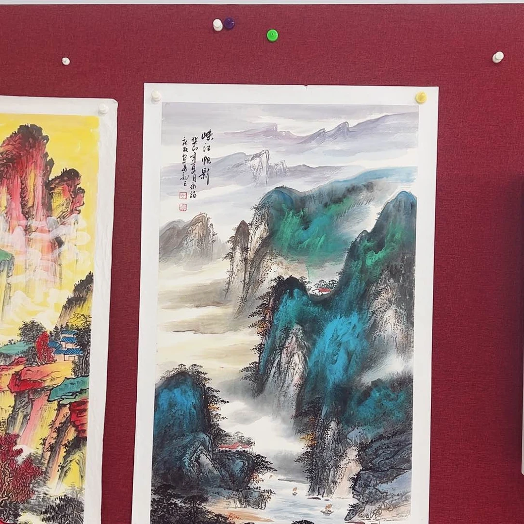 国画枫*国画作品集作品