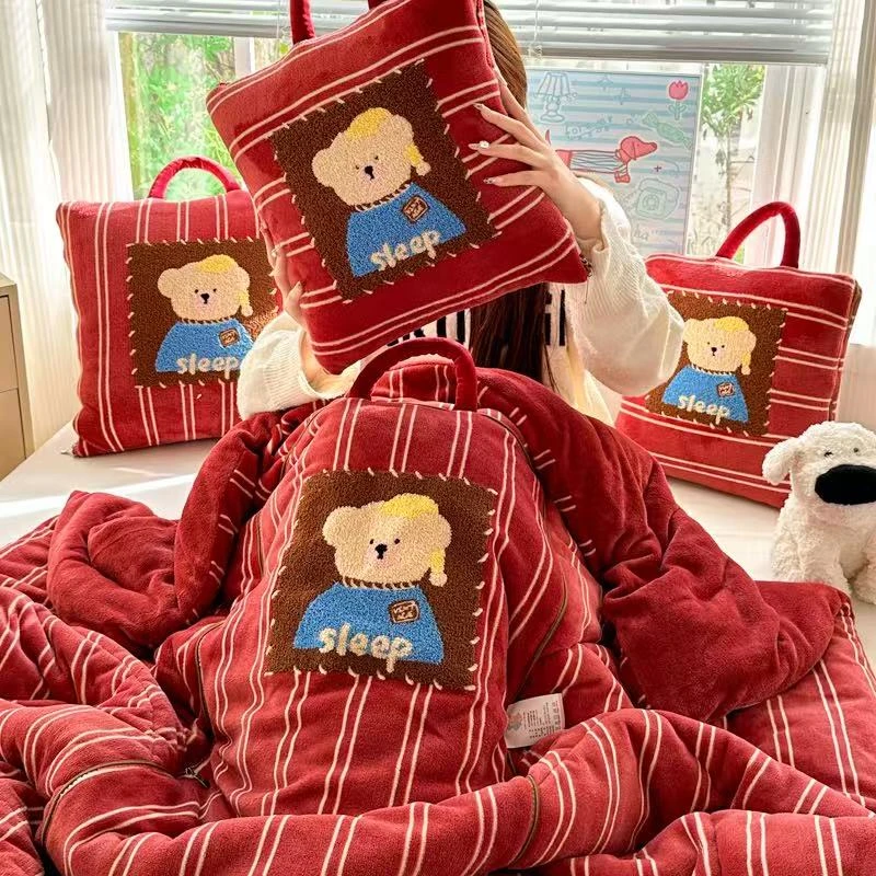 抱枕被多功能二合一两用加厚