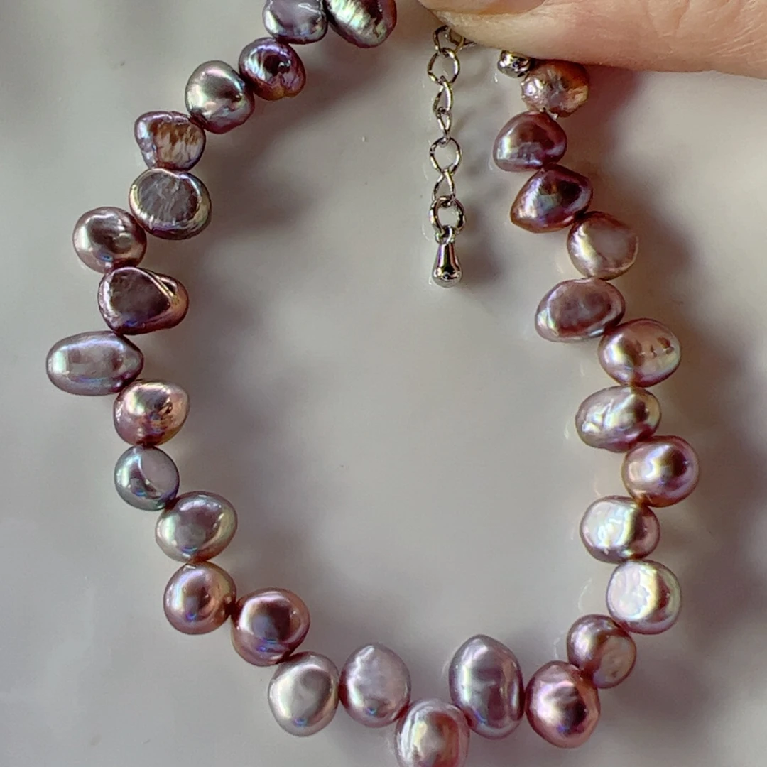 淡水珍珠合金手绳