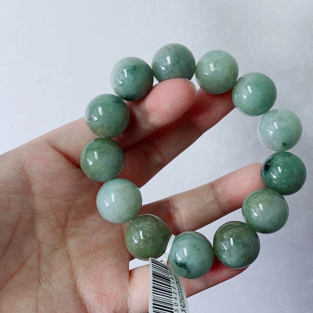 未镶嵌定制翡翠珠串