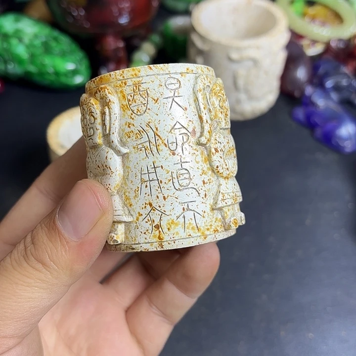 肖***良把件白玉菩提一个