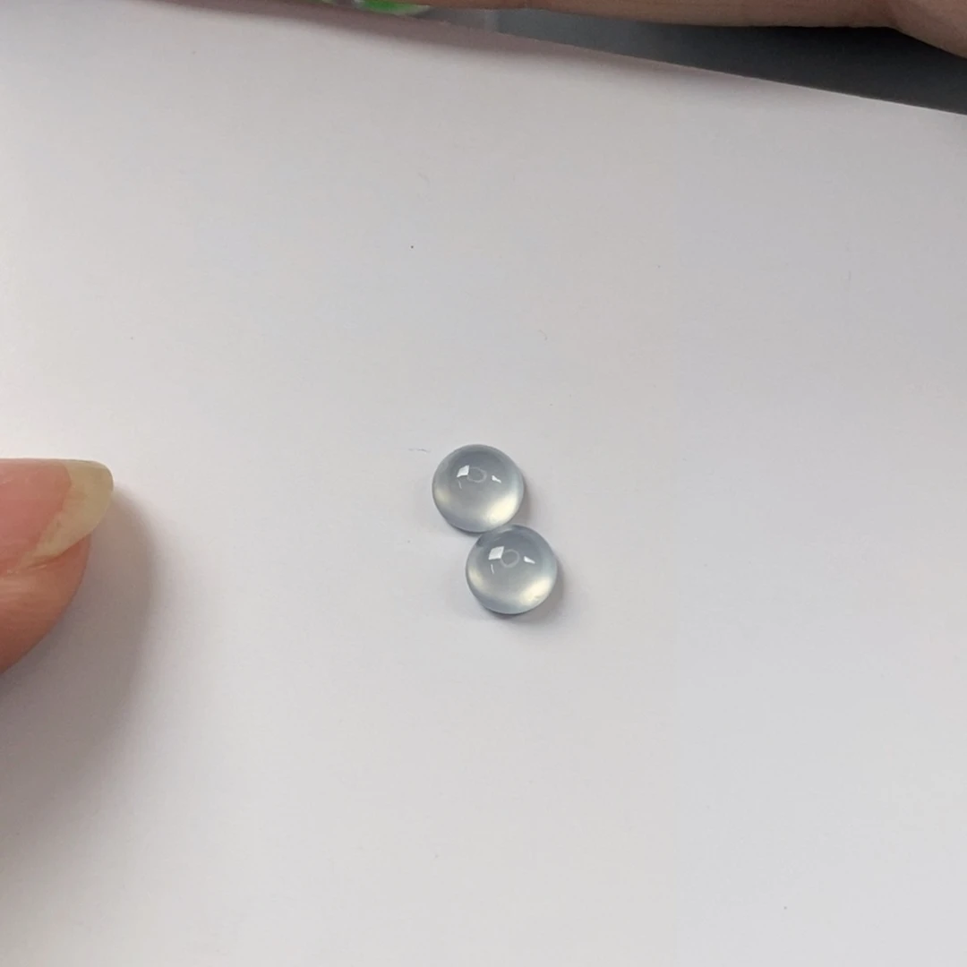 翡翠未镶嵌耳饰翡翠