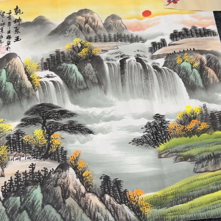 尚谷谷年画画手画画