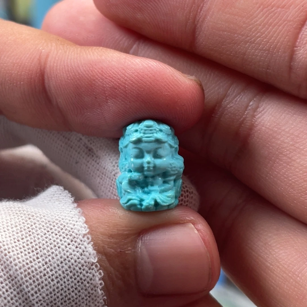 未镶嵌绿松石挂件