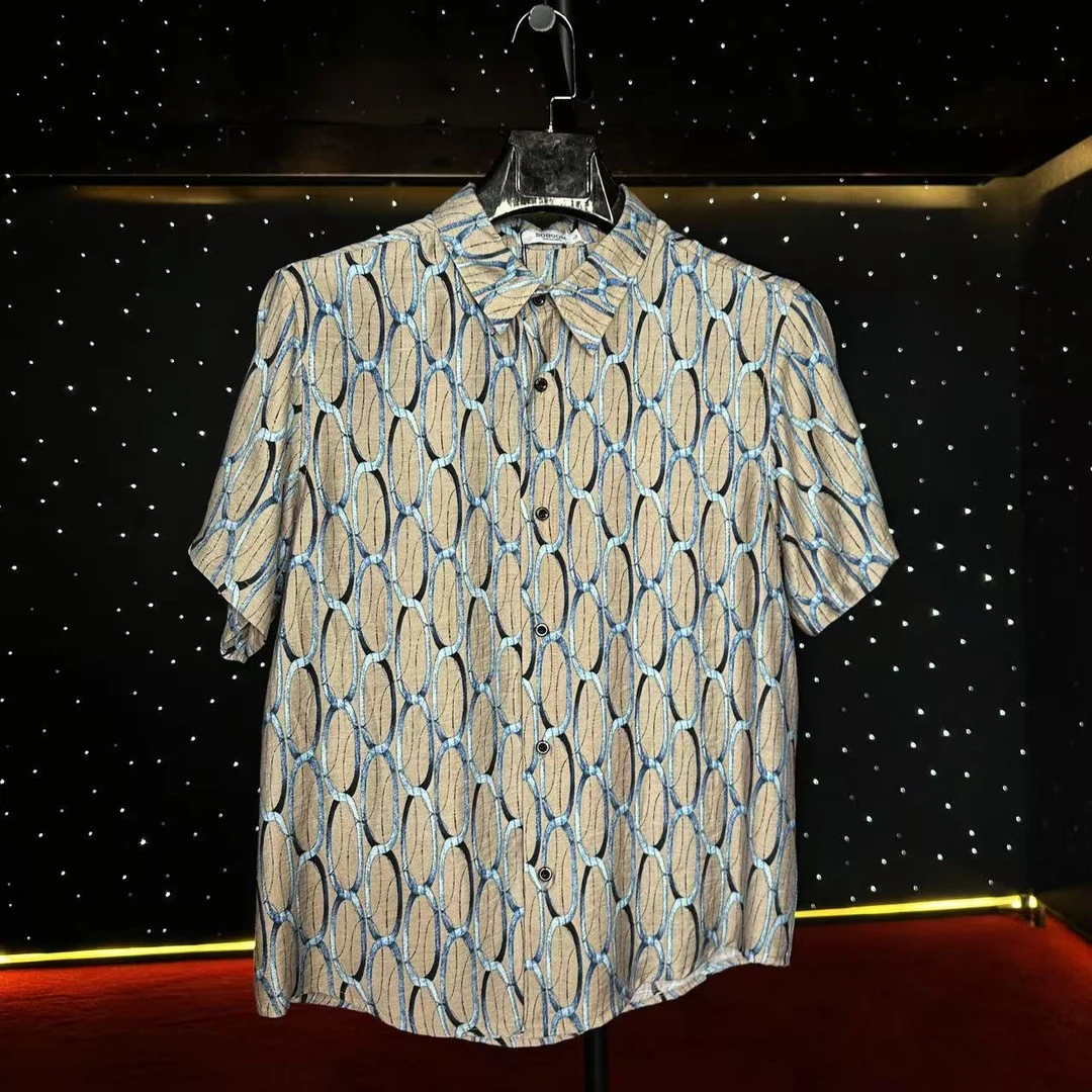 【设计】 幸运锁链 男士衬衣 SOB2001