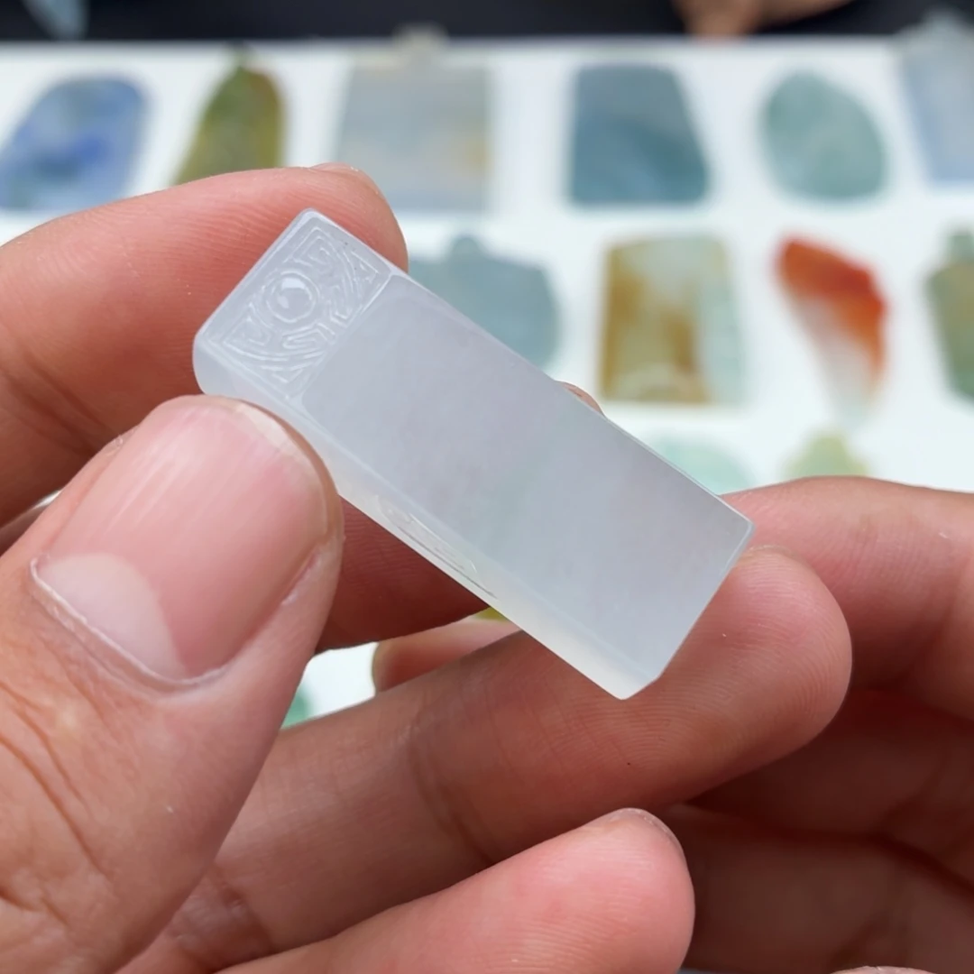 定制翡翠未镶嵌无事柱