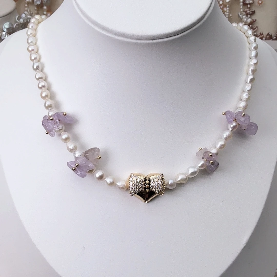 颈饰淡水珍珠未镶嵌