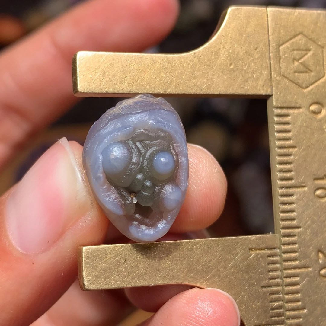 未镶嵌玛瑙/玉髓珠宝半成品