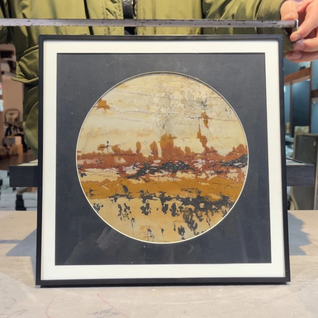 彩石31/31 三峡清江画面石 金秋时节