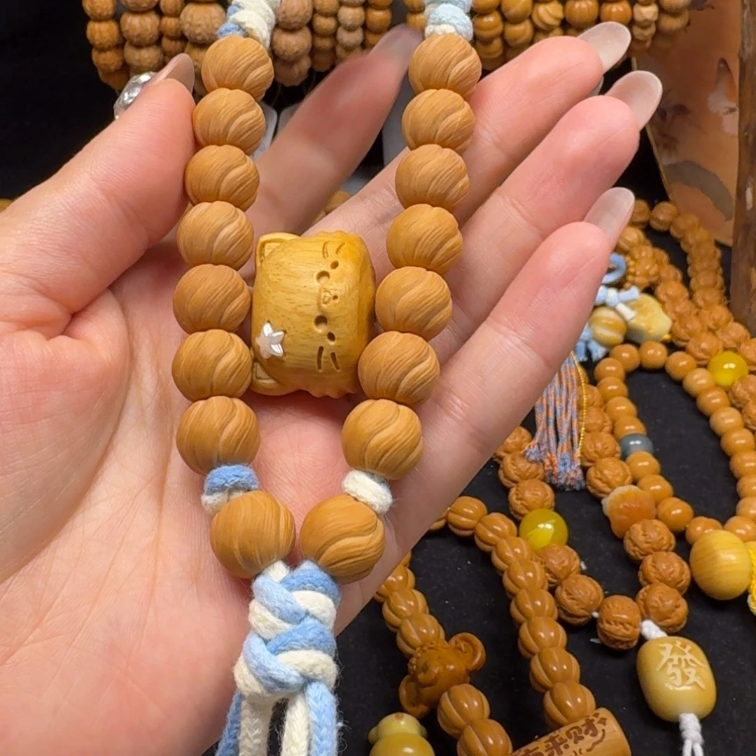 黑***控核桃手串/手链卷卷酥手持款