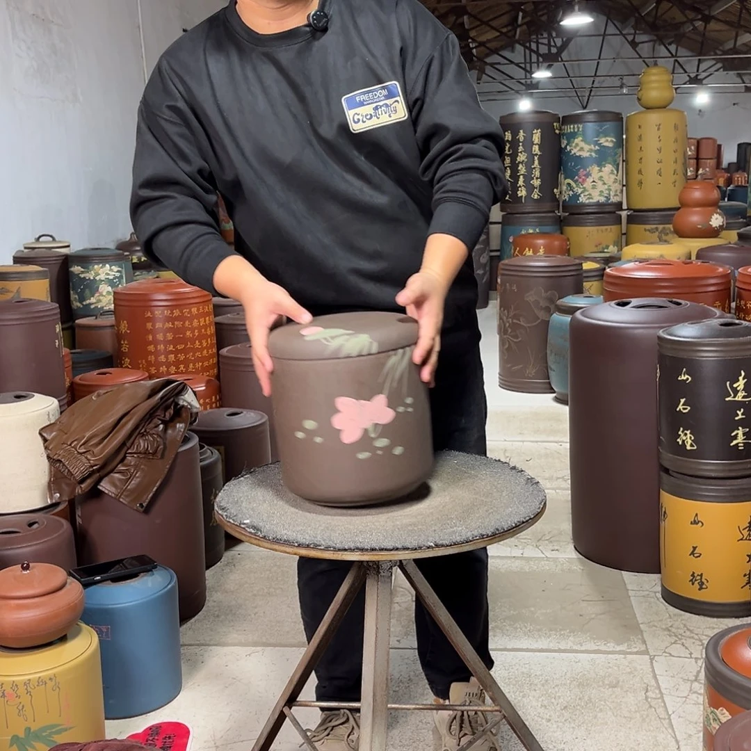 紫砂茶叶罐茶叶罐