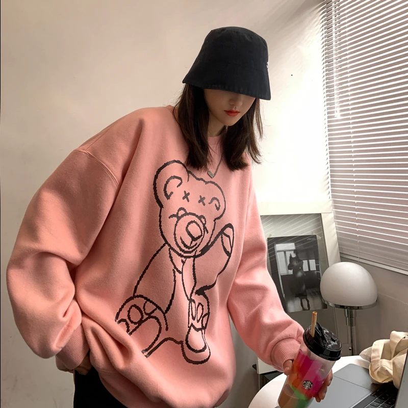 秋AK66外套卫衣学生中性套头2023圆领新款情侣装男女