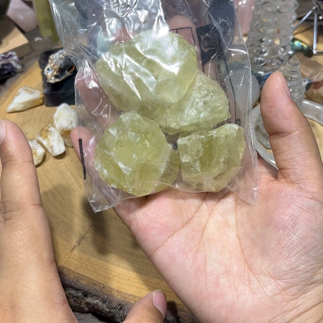水晶珠宝半成品未镶嵌200克多样性发其一