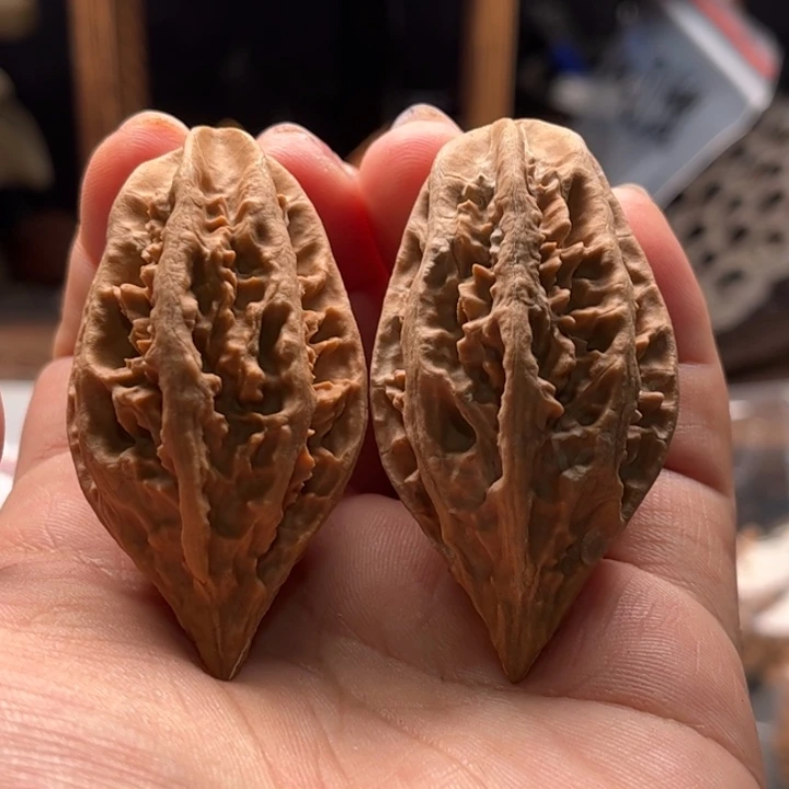 把件文玩核桃楸大胖18瑕疵