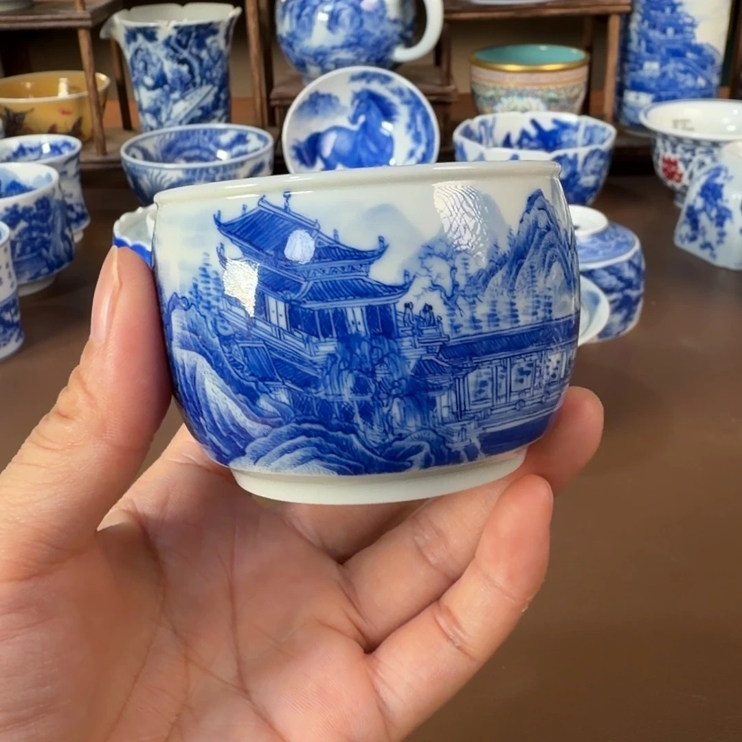 景德镇陶瓷手工手绘