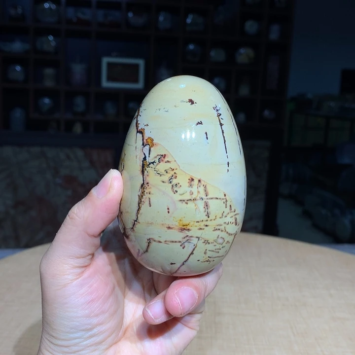 广西国画石摆件，观赏收藏