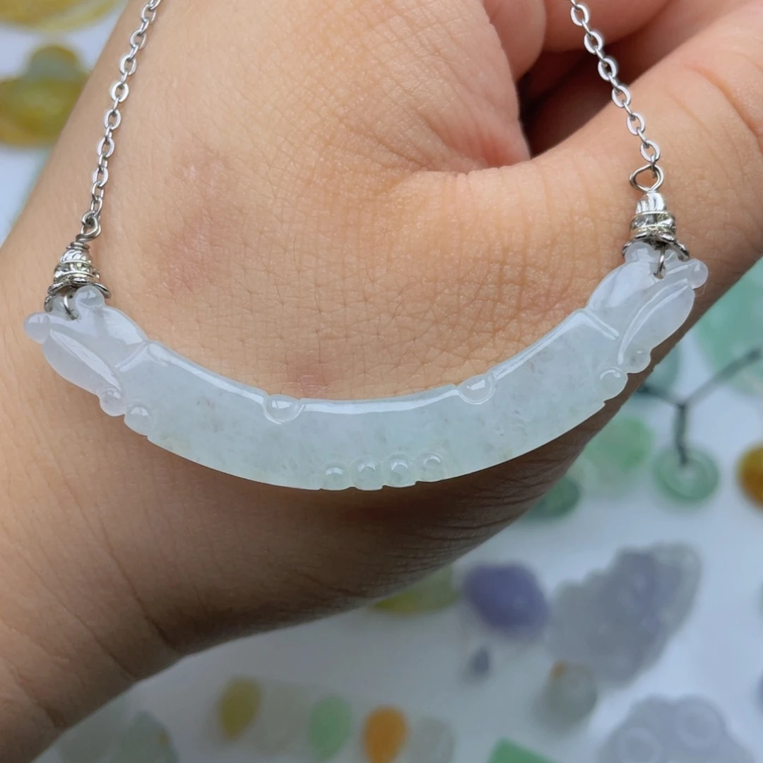 定制翡翠未镶嵌玉横